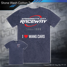 Load image into Gallery viewer, Stonewash Tee - Wangaratta City Raceway