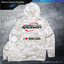 Load image into Gallery viewer, Camo Hoodie - Wangaratta City Raceway