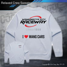 Load image into Gallery viewer, Relaxed Crew Sweater - Wangaratta City Raceway