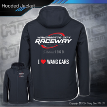 Load image into Gallery viewer, Hooded Jacket - Wangaratta City Raceway