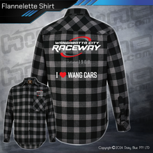 Load image into Gallery viewer, Flannelette Shirt - Wangaratta City Raceway