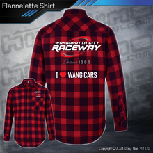 Load image into Gallery viewer, Flannelette Shirt - Wangaratta City Raceway