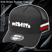 Load image into Gallery viewer, KIDS Stripe Trucker - 2Wheel Misfits