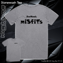 Load image into Gallery viewer, Stonewash Tee - 2Wheel Misfits