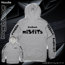 Load image into Gallery viewer, Hoodie - 2Wheel Misfits