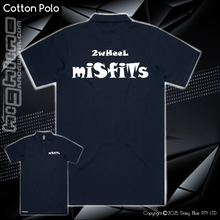 Load image into Gallery viewer, Cotton Polo - 2Wheel Misfits