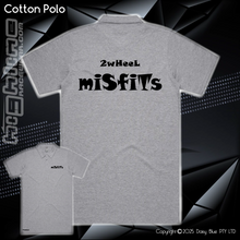 Load image into Gallery viewer, Cotton Polo - 2Wheel Misfits