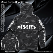 Load image into Gallery viewer, Camo Hoodie - 2Wheel Misfits