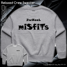 Load image into Gallery viewer, Relaxed Crew Sweater - 2Wheel Misfits