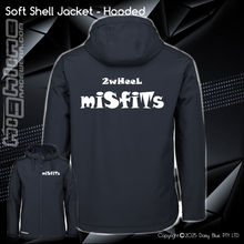 Load image into Gallery viewer, Soft Shell Jacket - 2Wheel Misfits