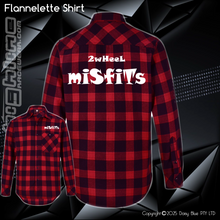 Load image into Gallery viewer, Flannelette Shirt - 2Wheel Misfits