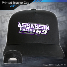 Load image into Gallery viewer, Printed Trucker Cap - Assassin Racing