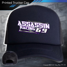 Load image into Gallery viewer, Printed Trucker Cap - Assassin Racing