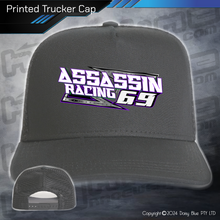 Load image into Gallery viewer, Printed Trucker Cap - Assassin Racing