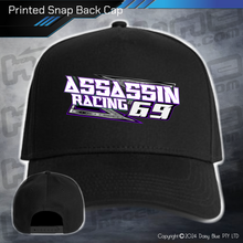Load image into Gallery viewer, Printed Snap Back CAP - Assassin Racing