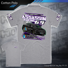 Load image into Gallery viewer, Cotton Polo - Assassin Racing