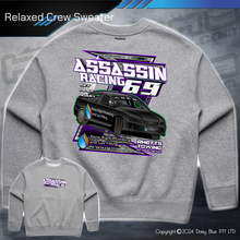 Load image into Gallery viewer, Relaxed Crew Sweater - Assassin Racing