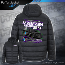 Load image into Gallery viewer, Puffer Jacket - Assassin Racing