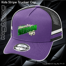Load image into Gallery viewer, KIDS Stripe Trucker - Aaron Dehoon