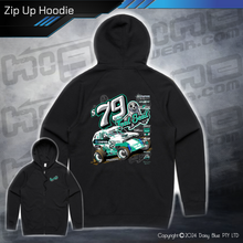 Load image into Gallery viewer, Zip Up Hoodie - Humphries/Walsh Racing