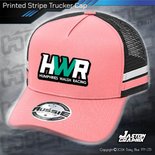 Load image into Gallery viewer, STRIPE Trucker Cap - Humphries/Walsh Racing