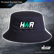 Load image into Gallery viewer, Printed Bucket Hat - Humphries/Walsh Racing