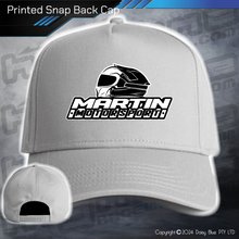 Load image into Gallery viewer, Printed Snap Back CAP - Martin Motorsport 2