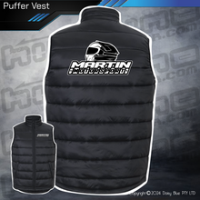 Load image into Gallery viewer, Puffer Vest - Martin Motorsport 2