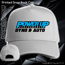 Load image into Gallery viewer, Printed Snap Back CAP - PowerUp Performance