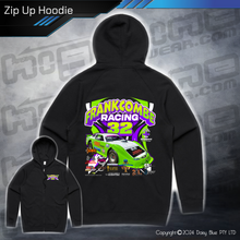 Load image into Gallery viewer, Zip Up Hoodie - Tiffany Frankcombe
