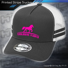 Load image into Gallery viewer, STRIPE Trucker Cap - Exclusive Floats