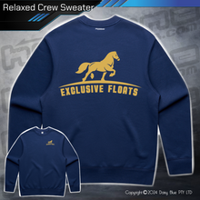 Load image into Gallery viewer, Relaxed Crew Sweater - Exclusive Floats