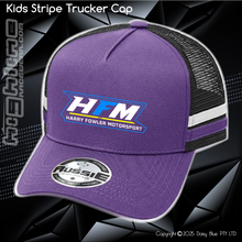 Load image into Gallery viewer, KIDS Stripe Trucker - Harry Fowler