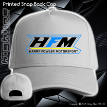 Load image into Gallery viewer, Printed Snap Back CAP - Harry Fowler