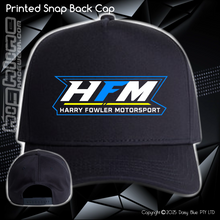 Load image into Gallery viewer, Printed Snap Back CAP - Harry Fowler