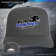 Load image into Gallery viewer, Printed Trucker Cap - Gavin Black