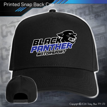 Load image into Gallery viewer, Printed Snap Back CAP - Gavin Black