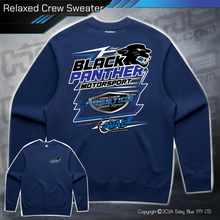 Load image into Gallery viewer, Relaxed Crew Sweater - Gavin Black