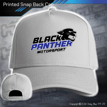 Load image into Gallery viewer, Printed Snap Back CAP - Gavin Black