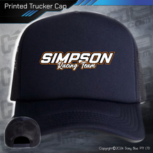 Load image into Gallery viewer, Printed Trucker Cap - Simpson Racing Team