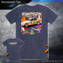 Load image into Gallery viewer, Stonewash Tee - Simpson Racing Team
