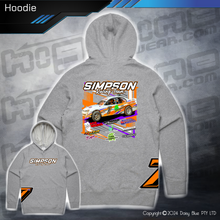 Load image into Gallery viewer, Hoodie - Simpson Racing Team