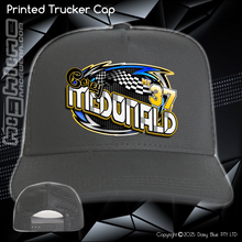 Load image into Gallery viewer, Printed Trucker Cap - Corey McDonald