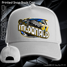 Load image into Gallery viewer, Printed Snap Back CAP - Corey McDonald