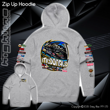 Load image into Gallery viewer, Zip Up Hoodie - Corey McDonald