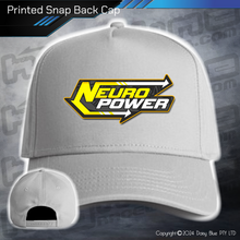 Load image into Gallery viewer, Printed Snap Back CAP - Neuropower