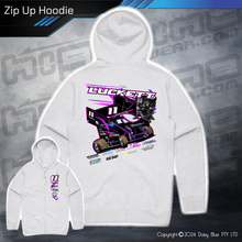 Load image into Gallery viewer, Zip Up Hoodie - Dakota Luckett