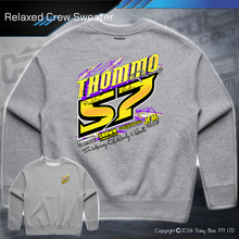 Load image into Gallery viewer, Relaxed Crew Sweater - Thommo Racing