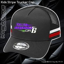 Load image into Gallery viewer, KIDS Stripe Trucker - Callum Beveridge