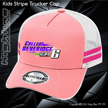 Load image into Gallery viewer, KIDS Stripe Trucker - Callum Beveridge